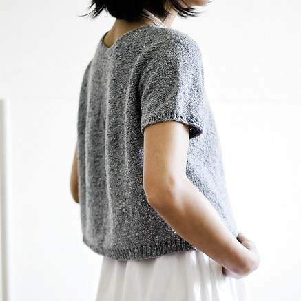 Blank Canvas Tee by Minimi Knit Design