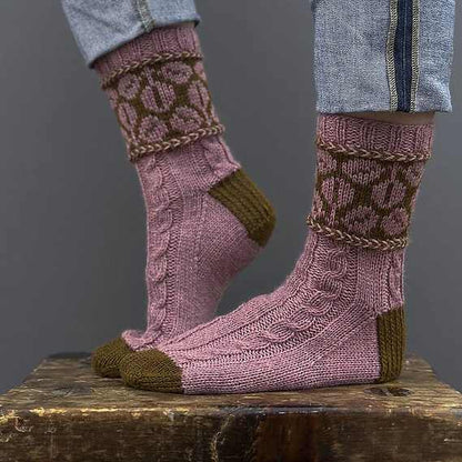 Trideco Socks by Virginia Sattler-Reimer