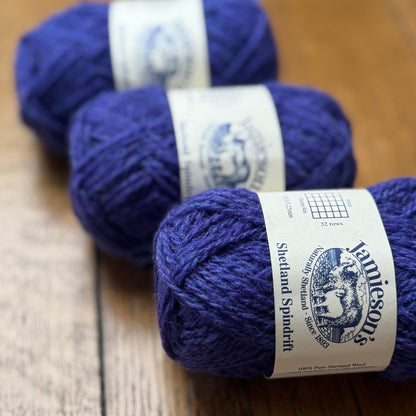 Jamieson's of Shetland Spindrift - Purples