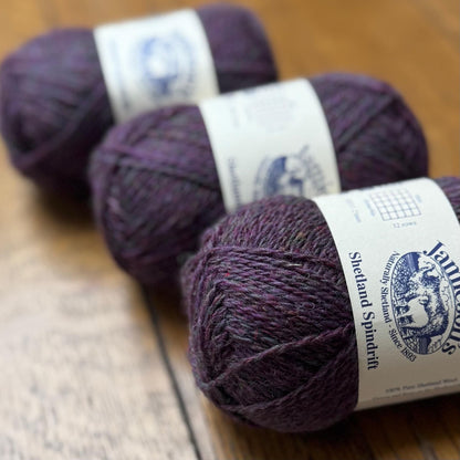 Jamieson's of Shetland Spindrift - Purples