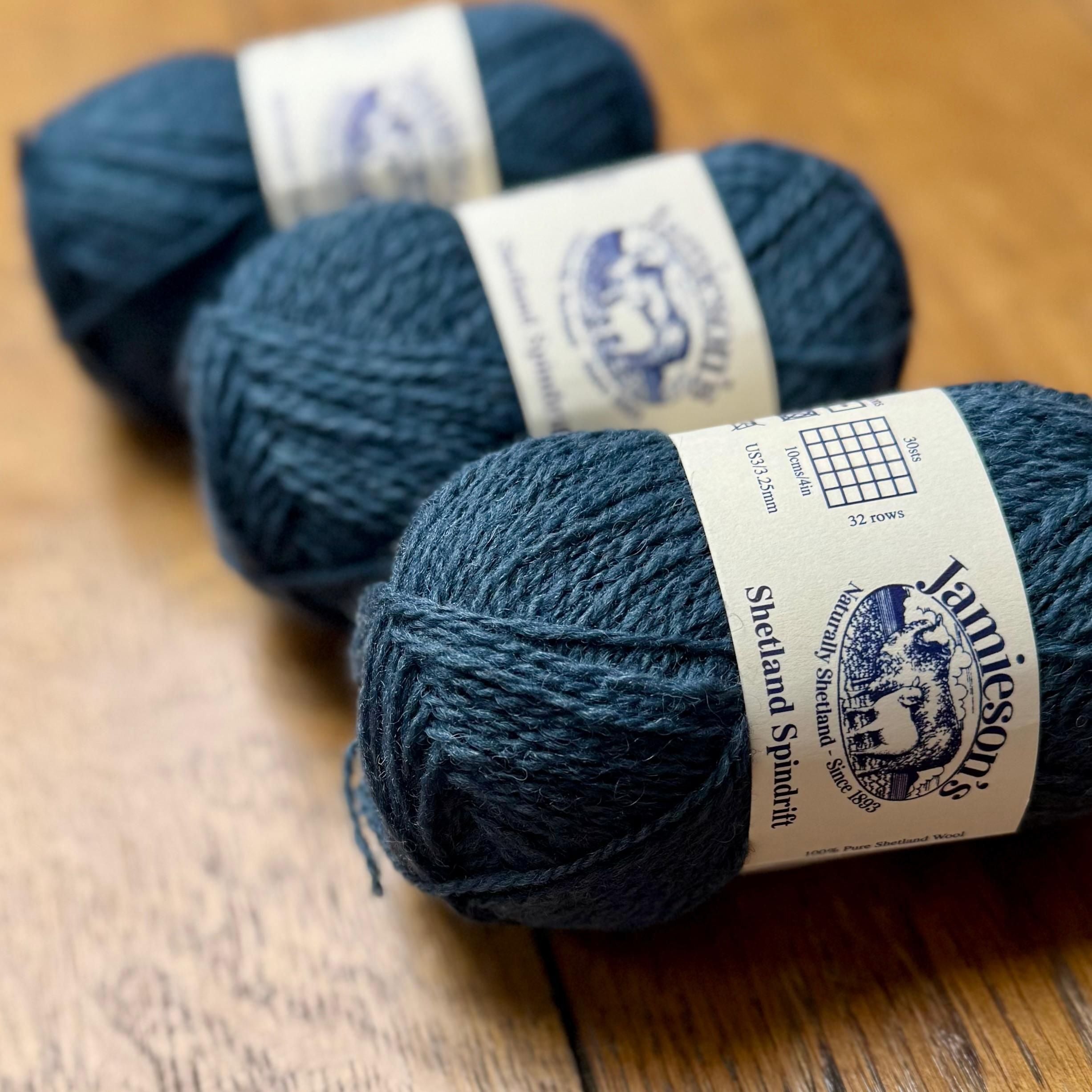 Jamieson's of Shetland Spindrift Blues