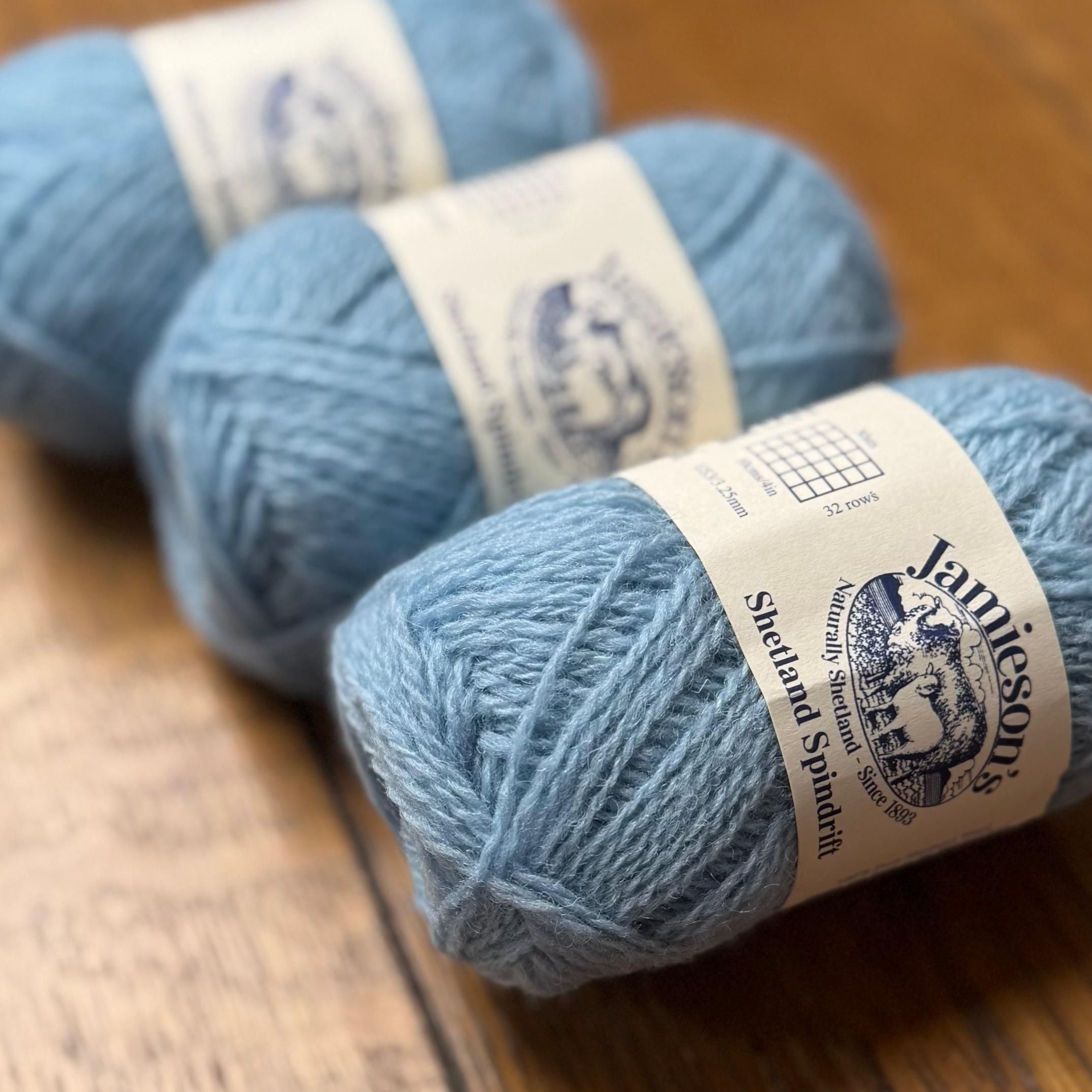 Jamieson's of Shetland Spindrift Blues