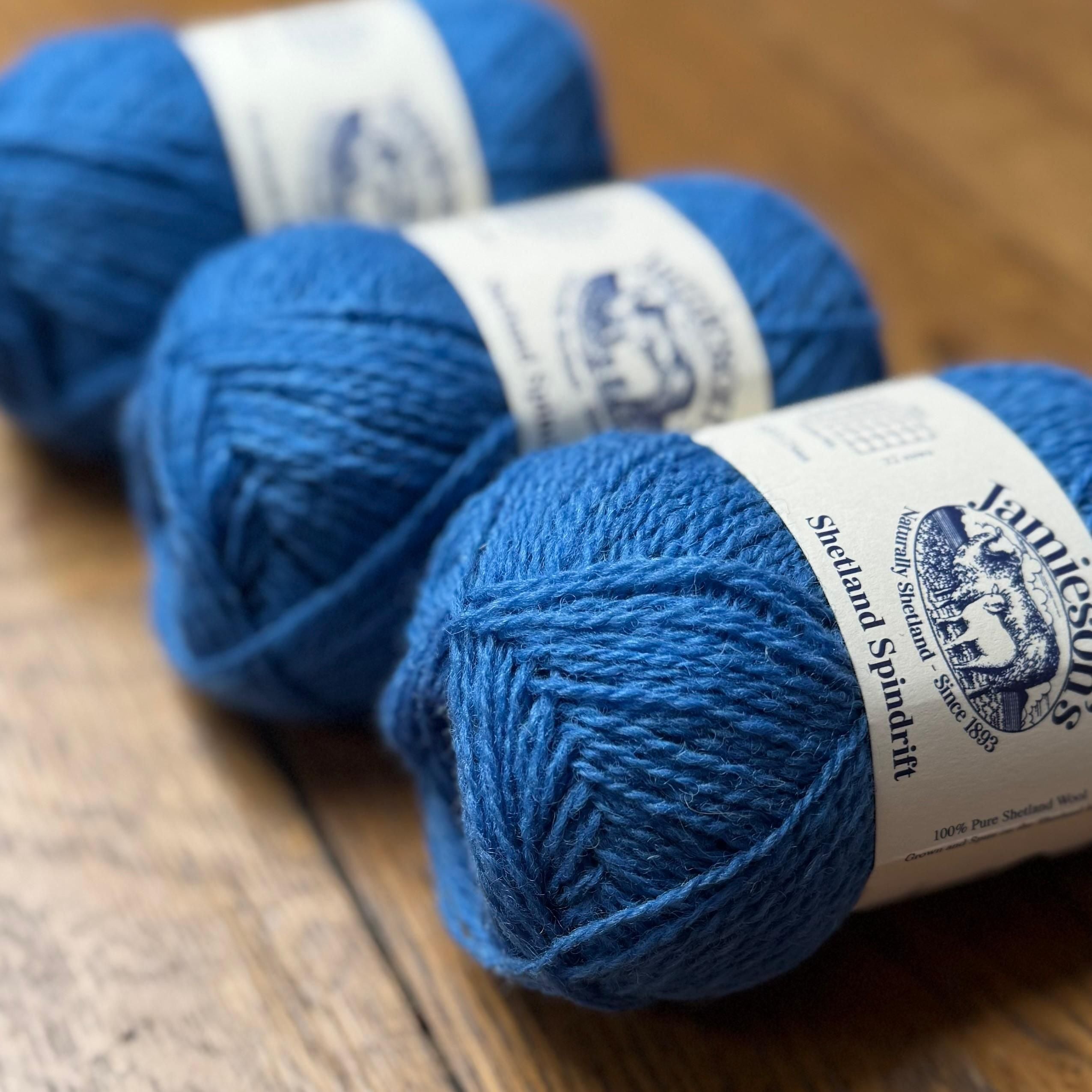 Jamieson's of Shetland Spindrift Blues