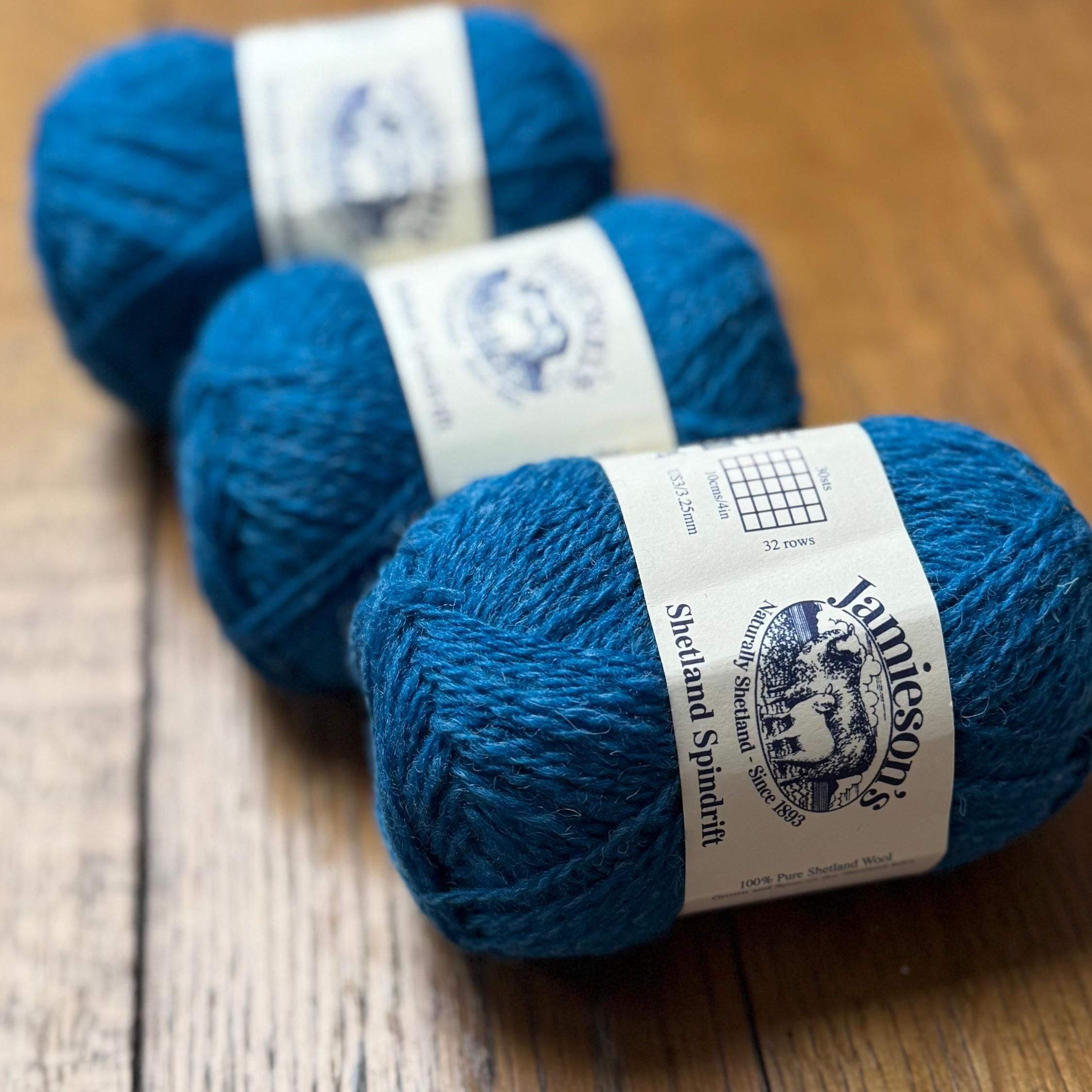 Jamieson's of Shetland Spindrift Blues