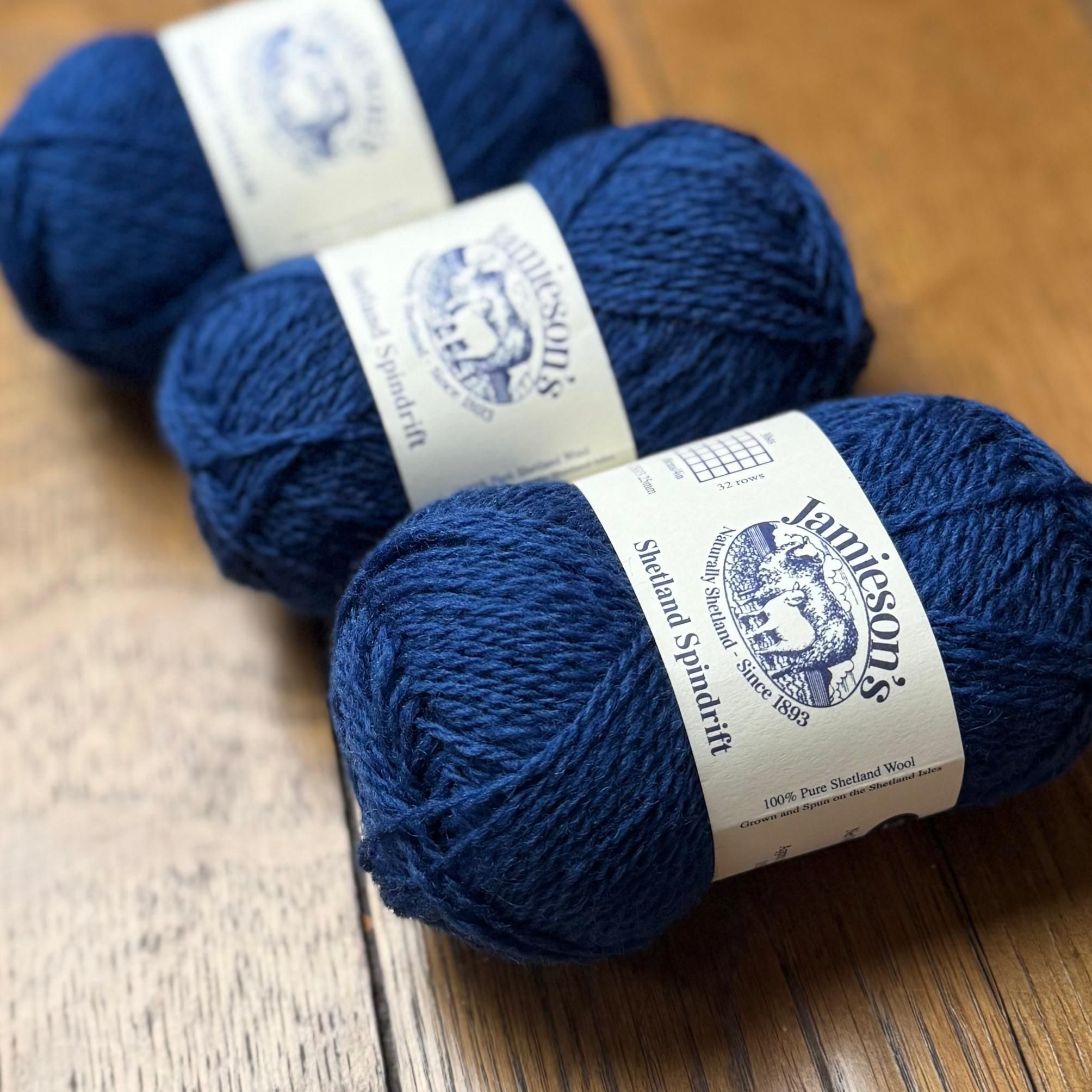 Jamieson's of Shetland Spindrift Blues