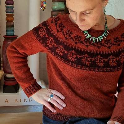 Voloshka pullover by Teti Lutsak