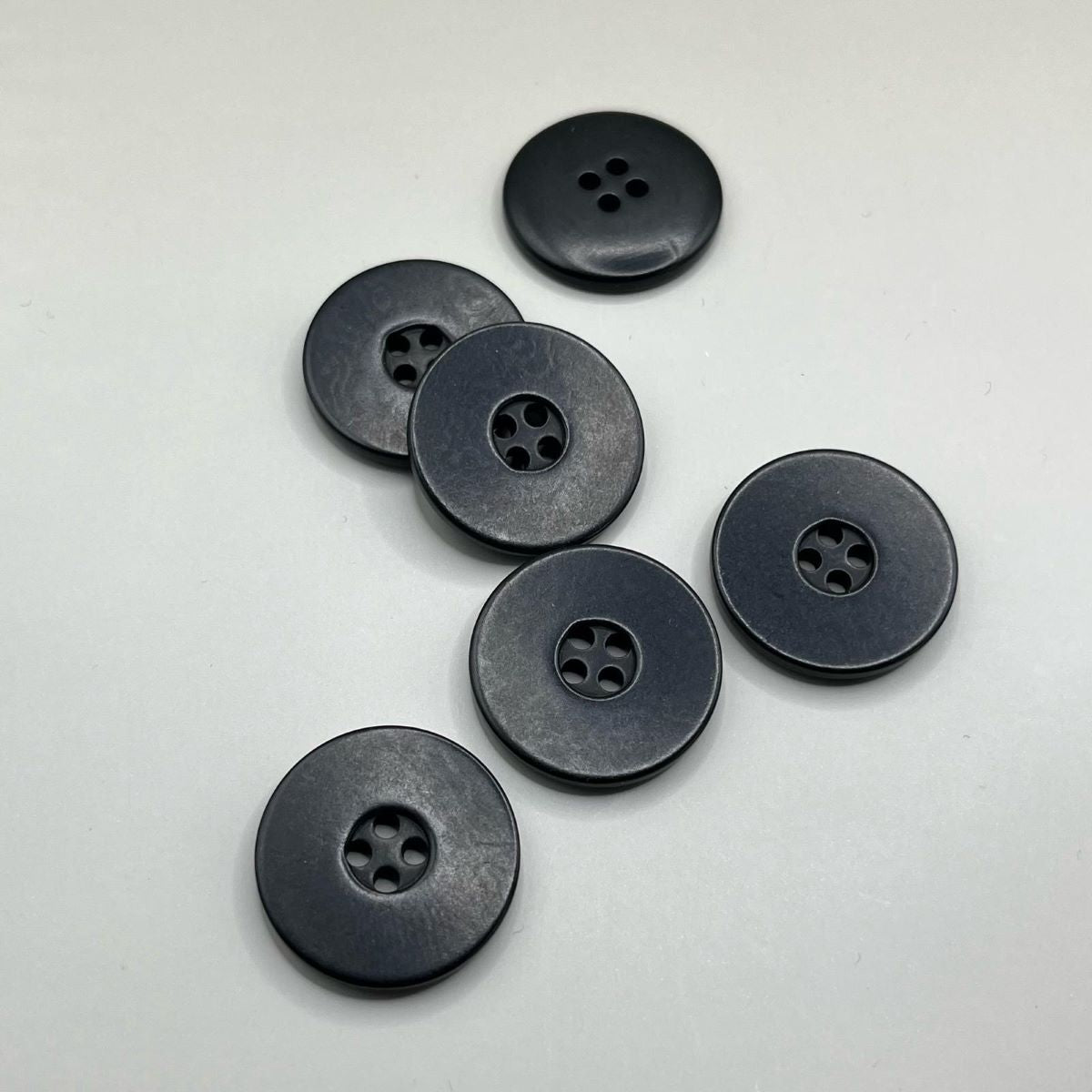 23mm — Black Corozo Button
