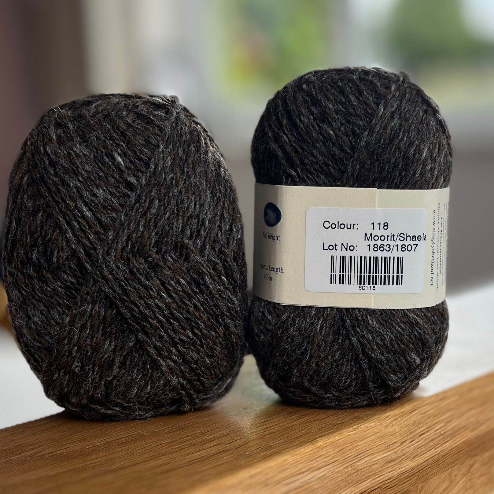 Jamieson's of Shetland Spindrift Blacks and Greys