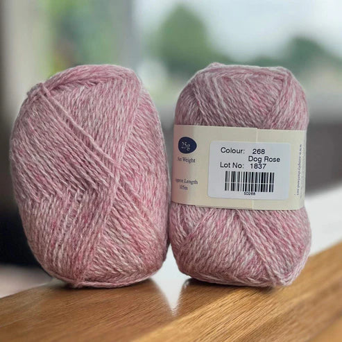 Jamieson's of Shetland Spindrift Pinks and Reds