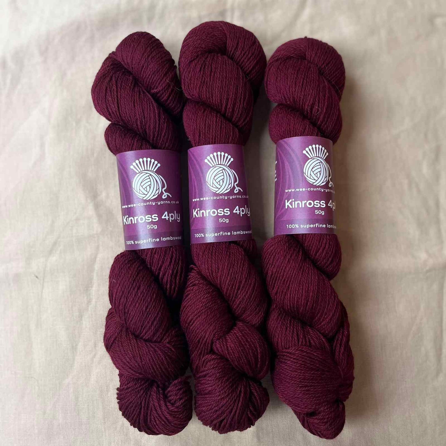 Wee County Yarns Kinross 4ply