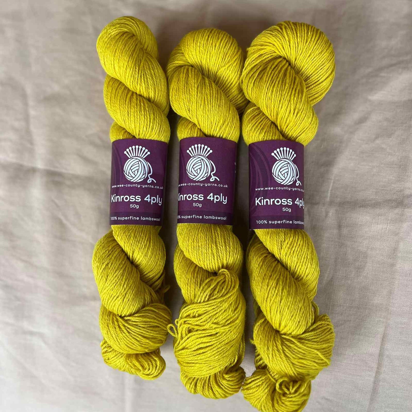 Wee County Yarns Kinross 4ply