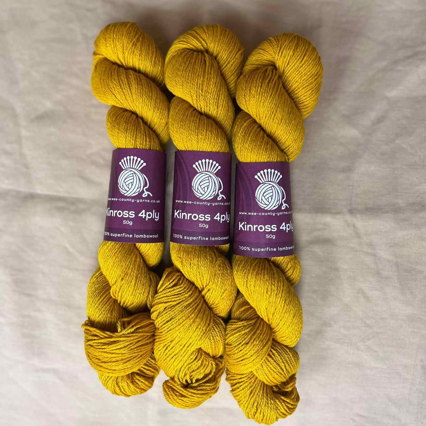 Wee County Yarns Kinross 4ply