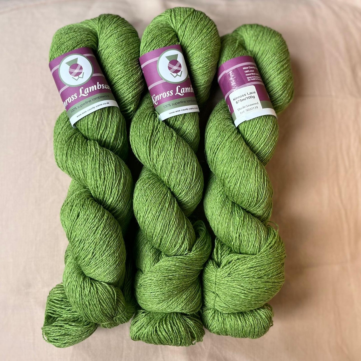 Wee County Yarns Kinross Lace