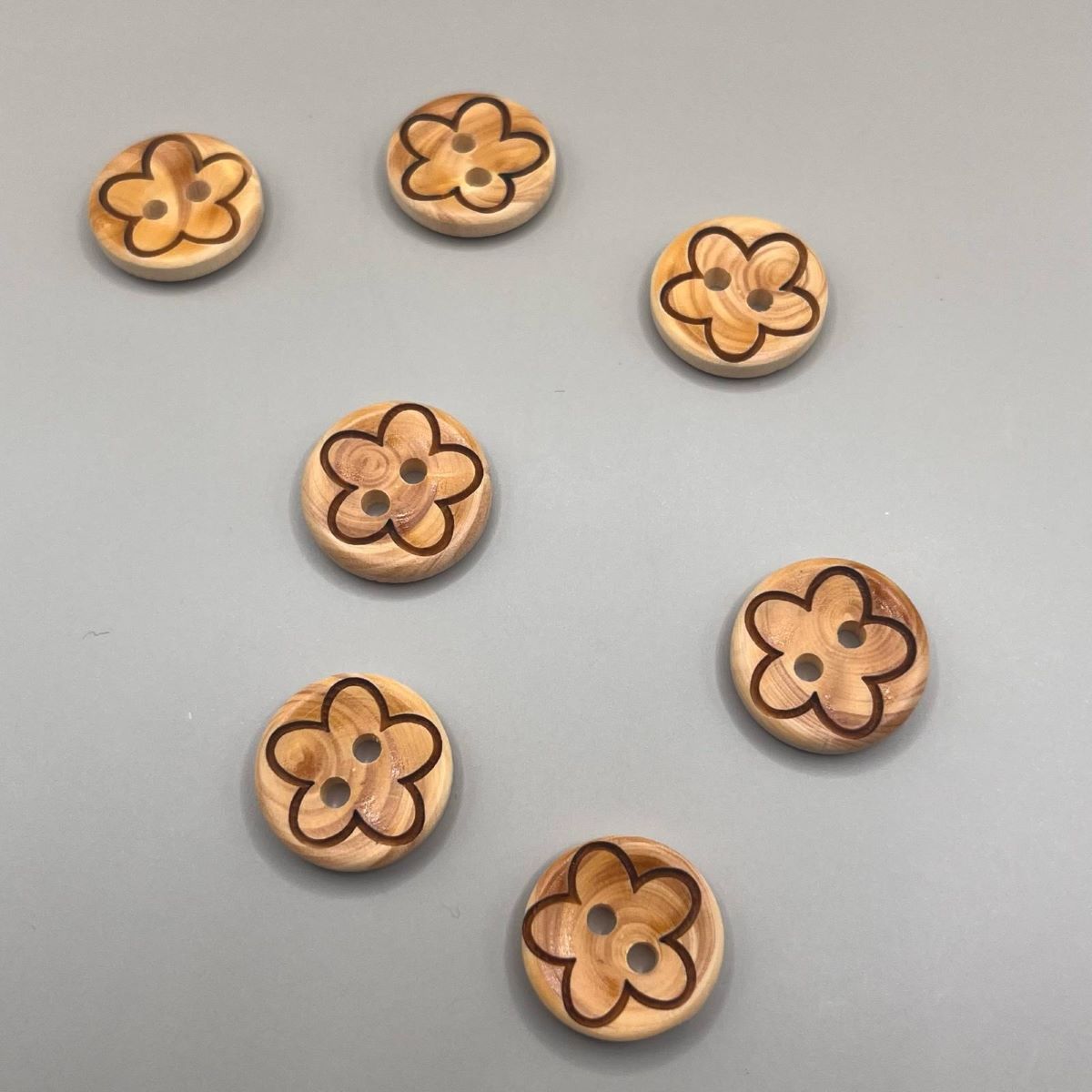 10mm — Wood With Flower