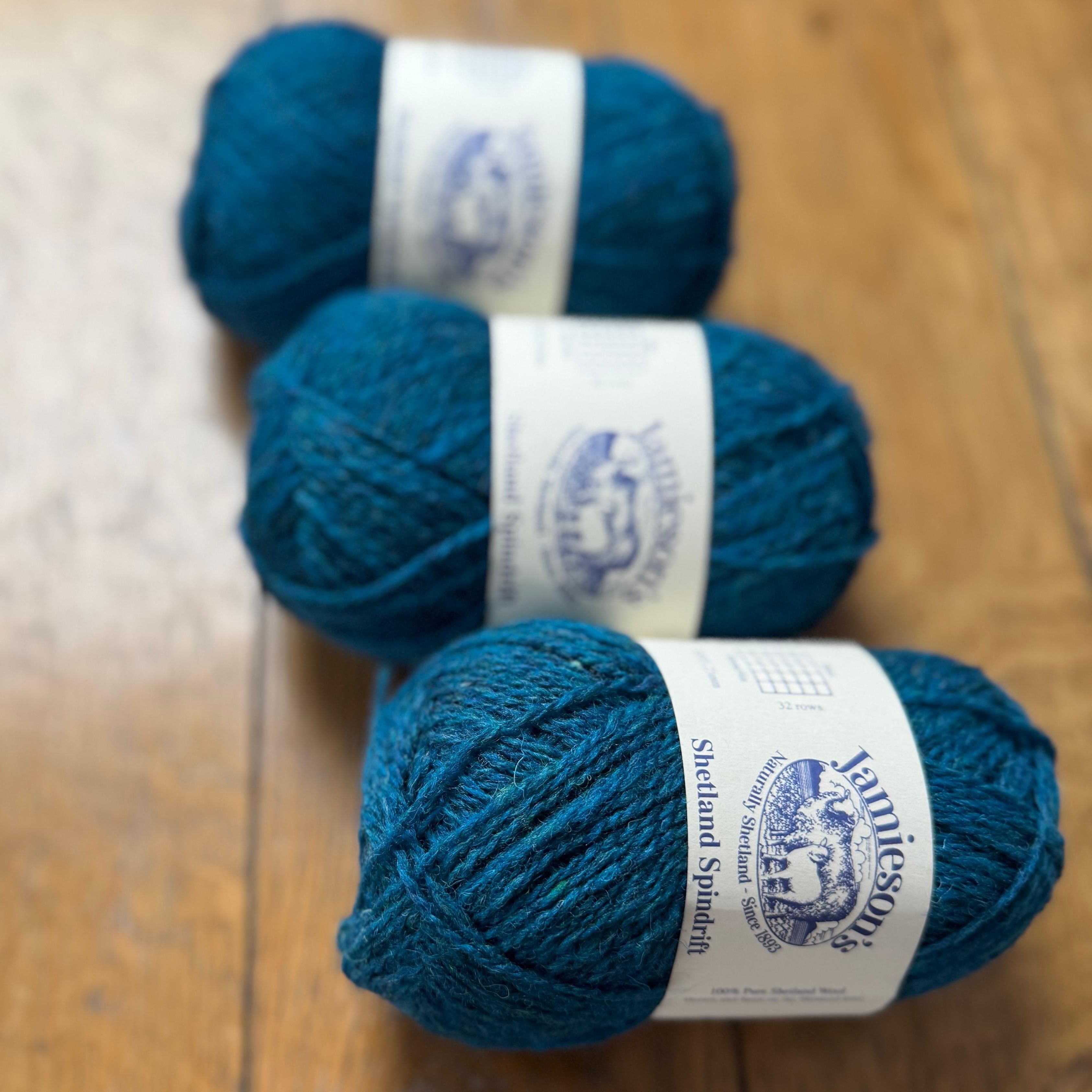 Jamieson's of Shetland Spindrift Blues