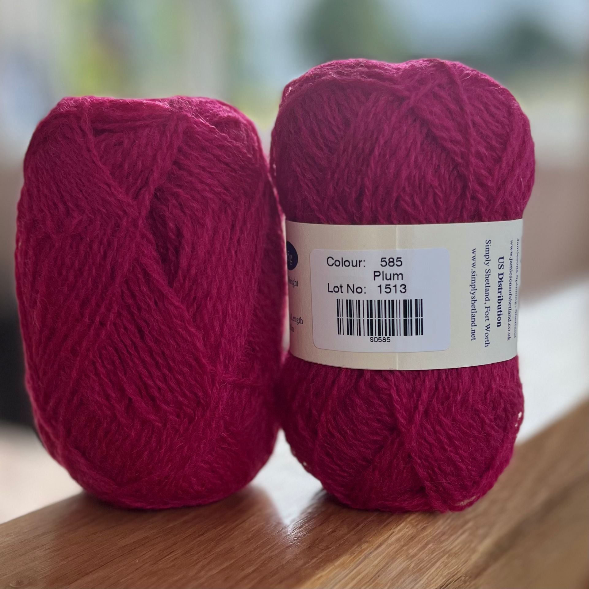 Jamieson's of Shetland Spindrift Pinks and Reds