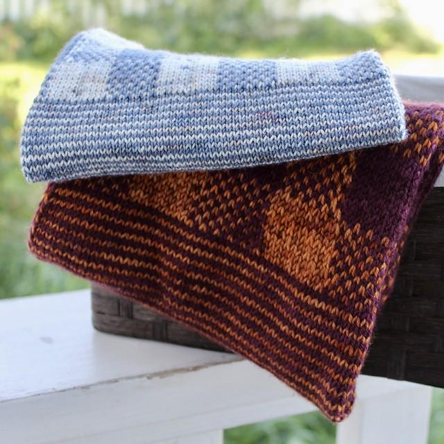 Buffalo Check Mobius Cowl by Heather Best