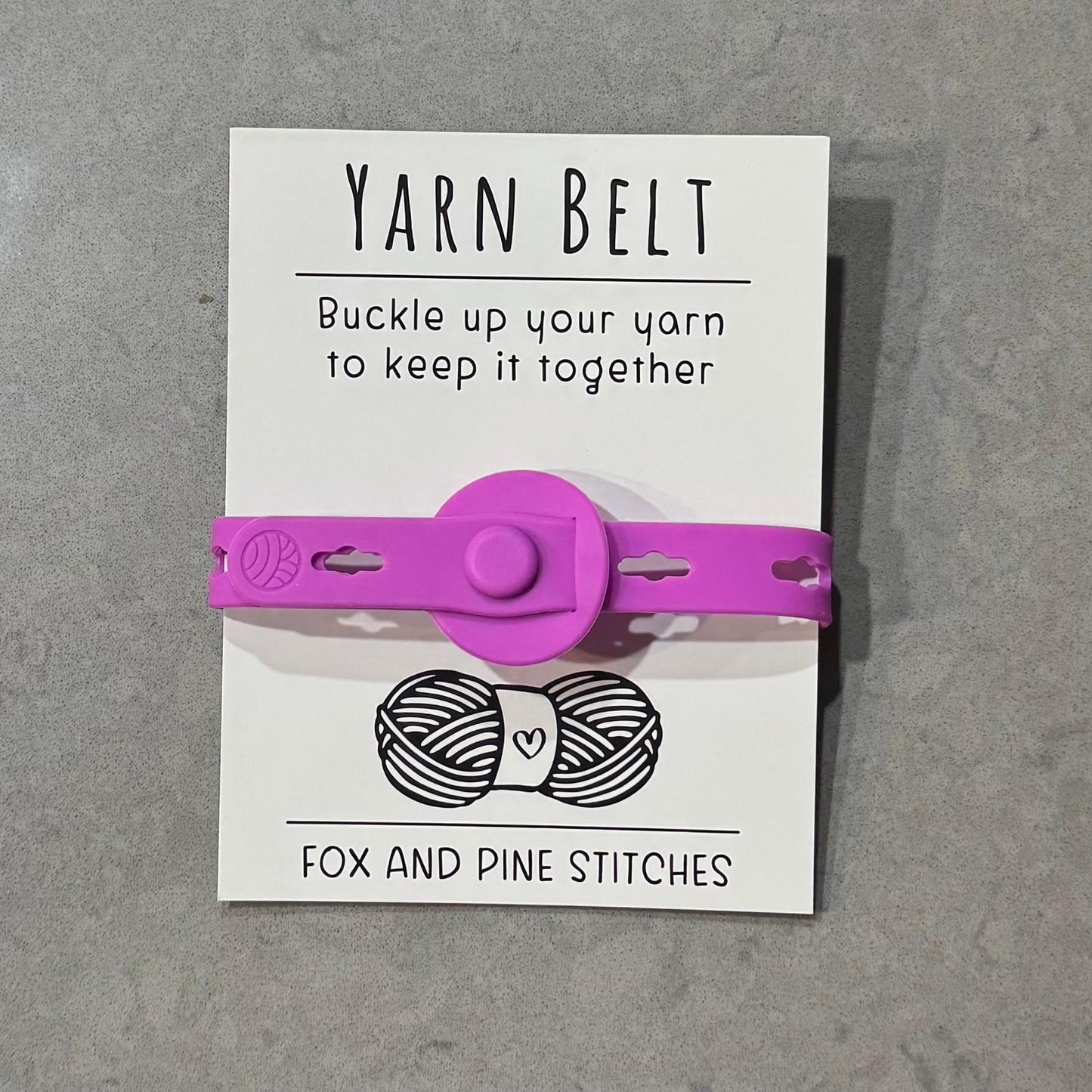 Yarn Belts