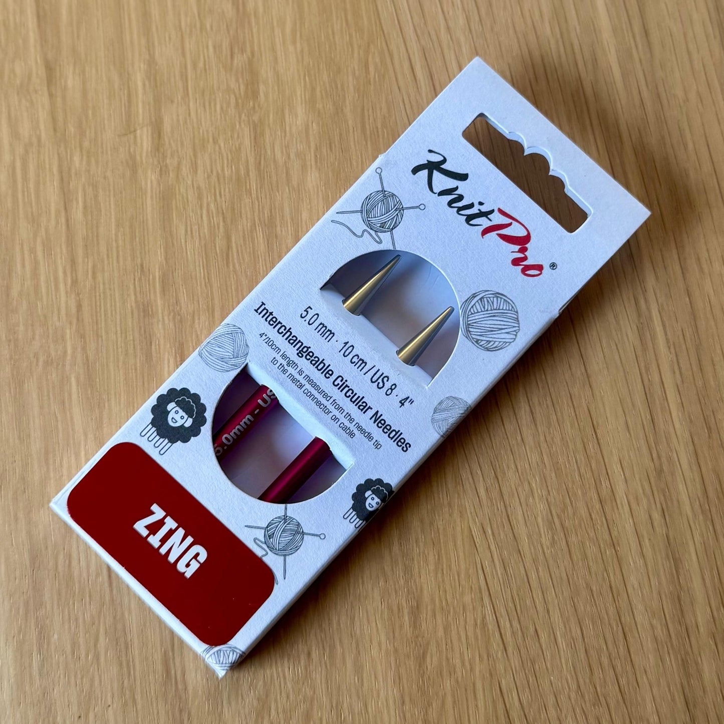 KnitPro Zing Interchangeable Needle Tips