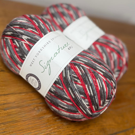 West Yorkshire Spinners Signature 4ply Sock Yarn