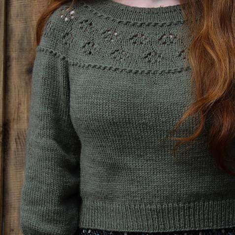 Lady Catkin Pullover by Fox and Folk