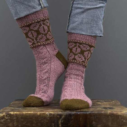 Trideco Socks by Virginia Sattler-Reimer