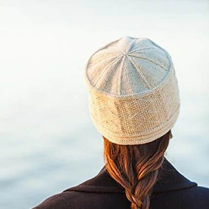 Seaworthy Gansey Cap by Churchmouse Yarns and Teas