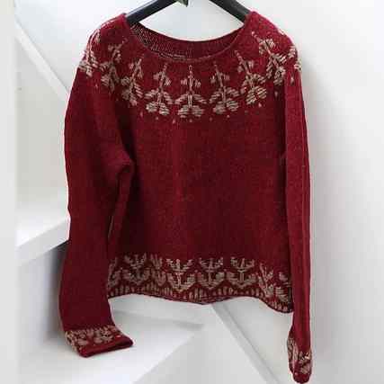 Inflorescence Pullover by Teti Luksak